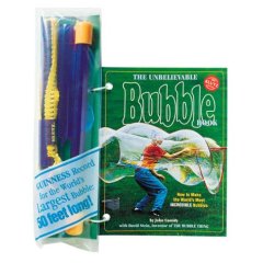 The Unbelievable Bubble Book, with bubble-making
                equipment