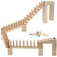 Domino-Kugelbahn