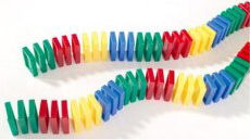 Domino-Rallye